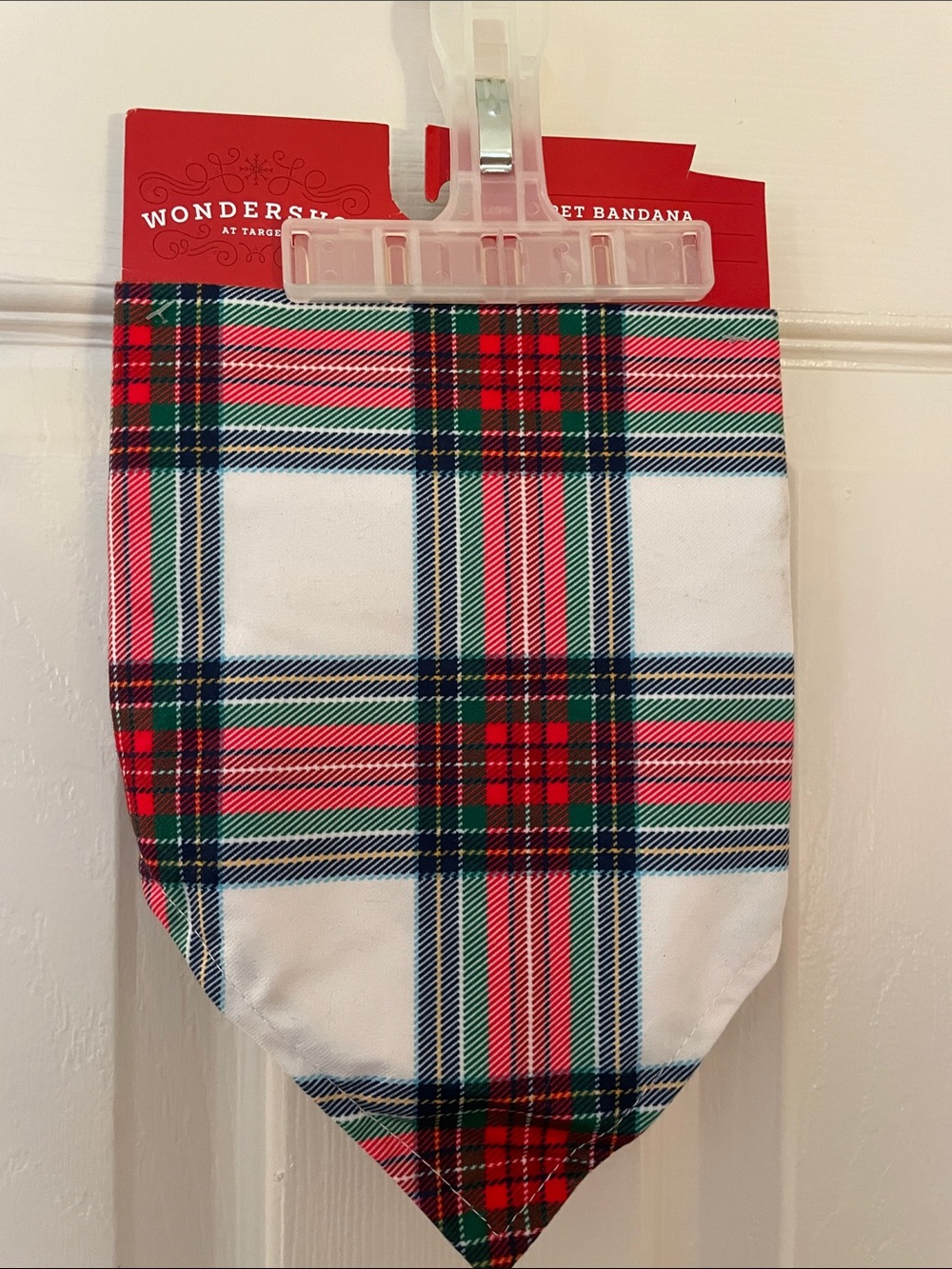 Wonder Shop Dog Pet Bandana Bib - Red, Green, White New